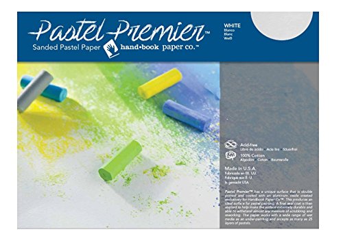 Pastel Premier Sanded Pastel Paper - Sheets - Medium Grit - White 26
