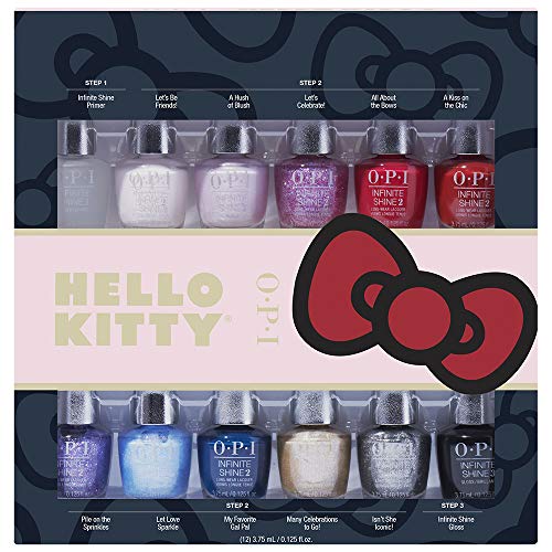 OPI Hello Kitty Limited Edition Infinite Shine Nail Polish OPI Hello Kitty Limited Edition Infinite Shine Nail Polish