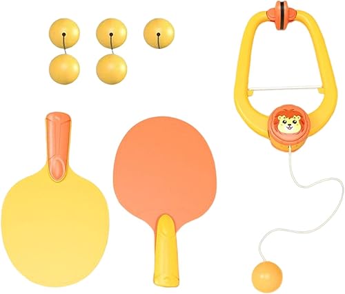 DYNWAVE Dispositivo de entrenamiento de tenis de mesa colgante de interior para niños, entrenador de ping-pong, juguete de interacción para padres e