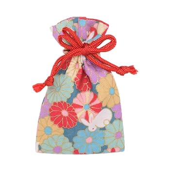 Amazon.co.jp: ひらの屋 お守り袋 巾着 パワーストーン 持ち塩