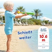 Lehoo Castle Wasserpistole Kinder, 12 Stück Mini Wasserspritze, Schaumstoff Wasserpistolen, Spritzpistole, Pool Spielzeug für Strand & Garten, Sommer Outdoor Wasserspielzeug – Ansicht 5