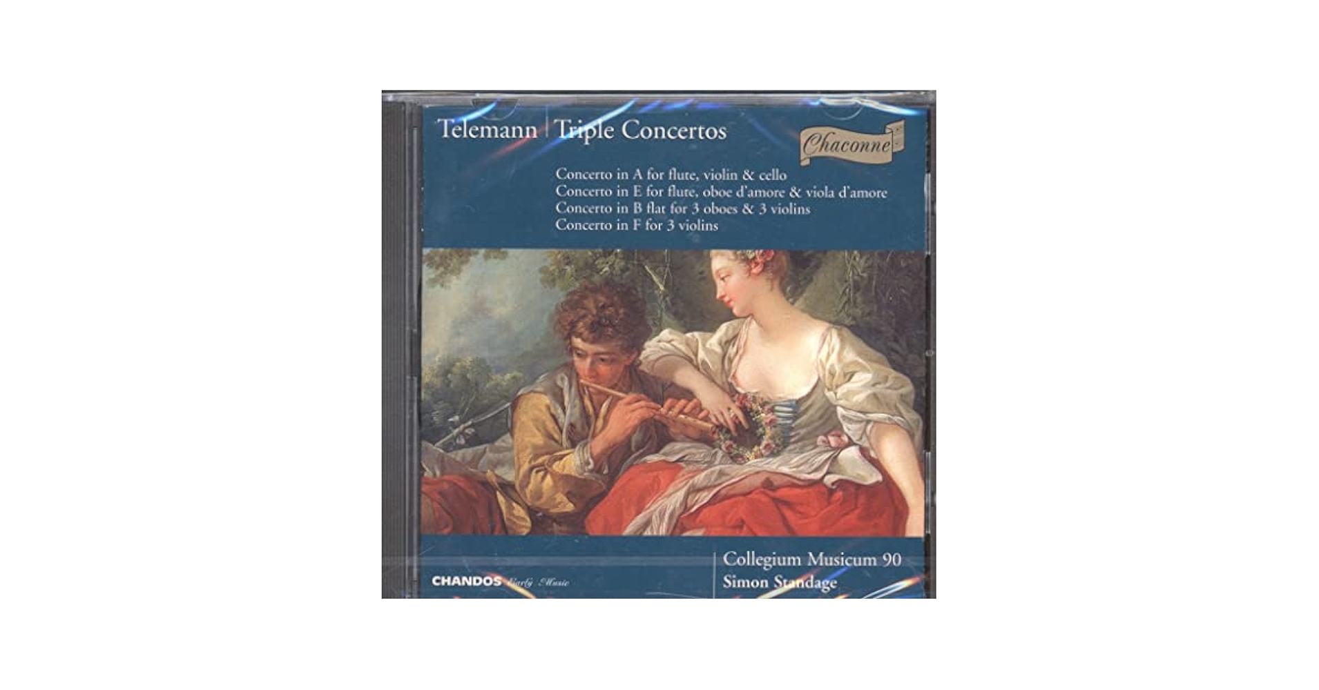 Georg Philipp Telemann, Simon Standage, Collegium Musicum 90