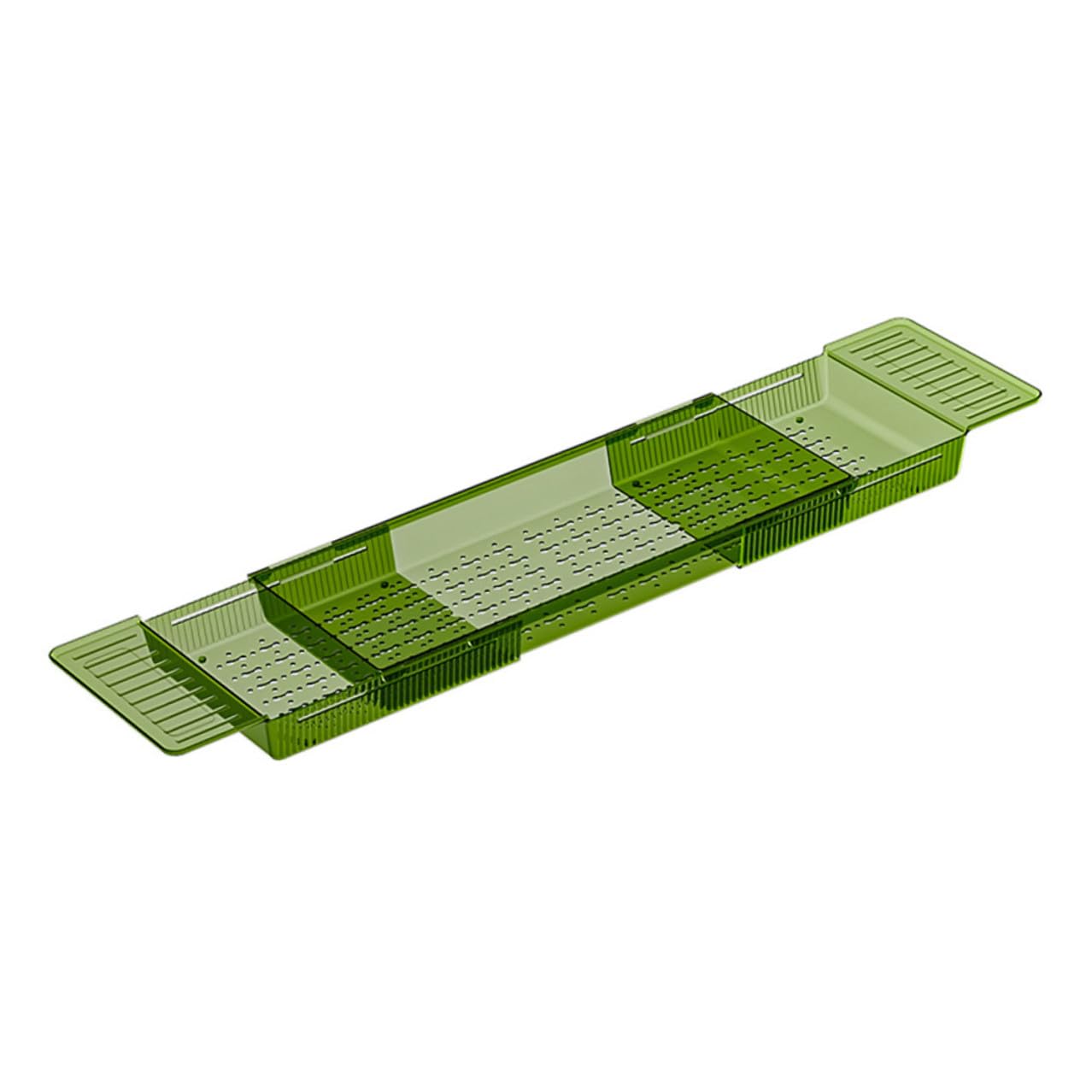 Mesa ajustable para bañera con organizador expandible y base antideslizante
