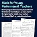 The Teen's Musical Theatre Collection: Young Men's Edition | Piano Vocal Practice with Online Accompaniments | Broadway Sheet Music for Teen Male Singers Students and Teachers