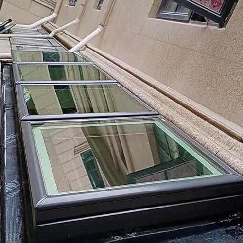 Zautomatyzowany aluminiowy świetlik z pilotem zdalnego sterowania i czujnikiem deszczu, podwójnie glazurowany, hartowany, niestandardowe rozmiary dla optymalnej wentylacji domowej i naturalnego