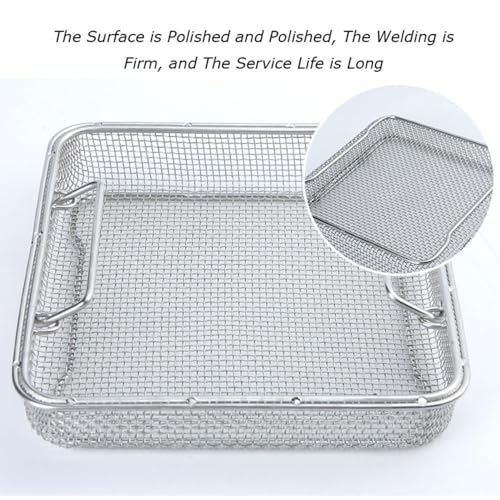 Plateau d'instruments inox 304 ajouré pour simplifier la stérilisation médicale
