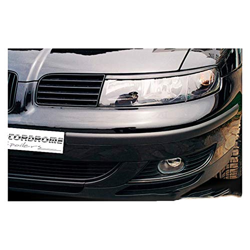 Casquettes de phares Seat Leon 1M 1999-2005 paupières de phares ABS noir