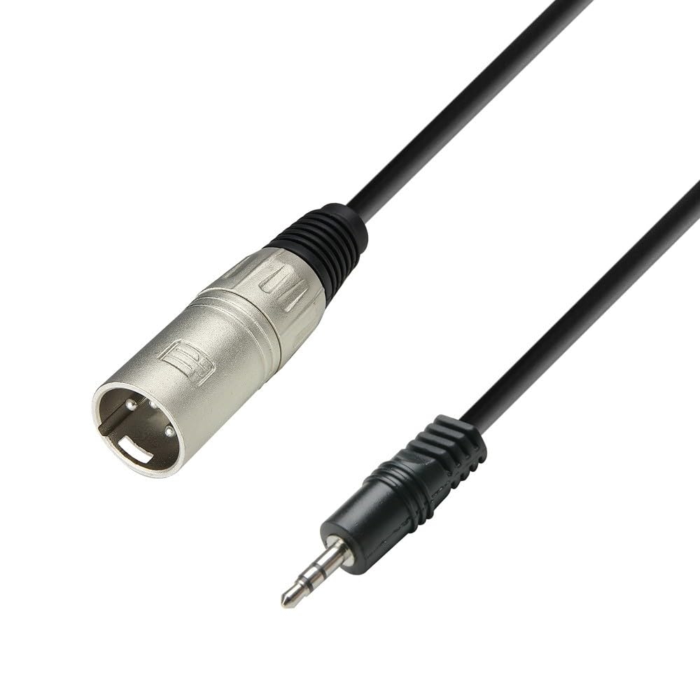 Adam Hall Kabel Symmetrisches XLR Male x TRS 1 m