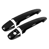 Exterior Door Handle Cover for Lexus Sc430 2002-2010 Glossy Black Exterior Door Handle Cover Trim Car Accessories