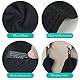 VIVOTE Mikrofasertücher Barista Tuch Schwarz Waffeltuch Spüllappen Waschbar Spültuch für Küche Dicke Haushalts Putzlappen Fusselfrei 30 cm X 30 cm 4 Stück