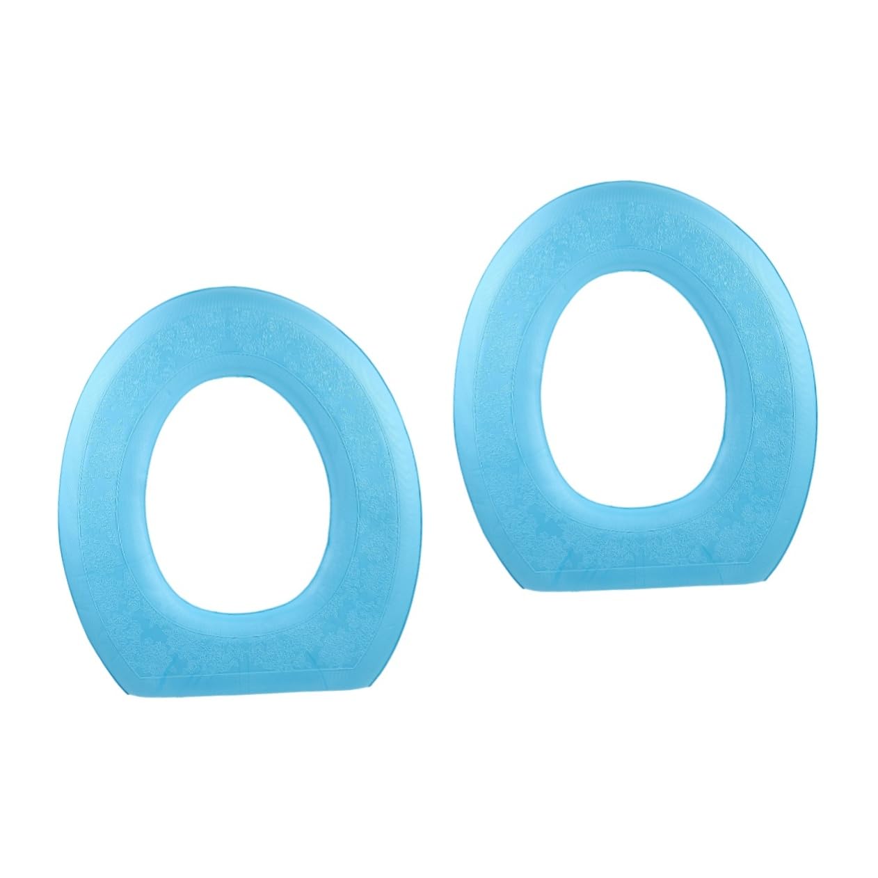 HOOTNEE 2pcs Eva Toilet Seat Cover Washable Commode Seat Cushion Toilet Lid Cover Mat Bathroom Supplies