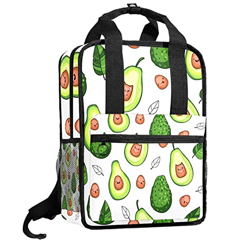 Sac à dos pour garçons motifs fruits avocat coloré 35cm