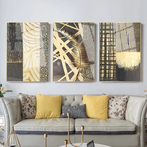 Peinture artistique de luxe salon et décoration murale maison 30x45
