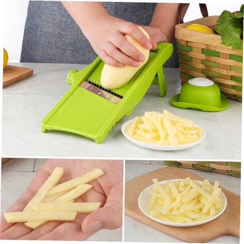 Cortador manual multifunción para verduras y papas SHINEOFI miniatura 5