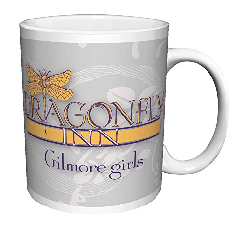 XGATML YIROCK Gilmore Girls Dragonfly Inn Logo Comedy Drama TV Television Show Ceramic Gift Coffee (Tea, Cocoa) Mug, 11 Ounce