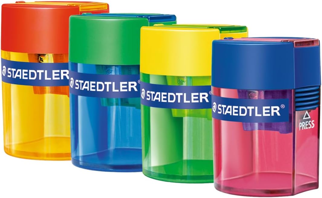STAEDTLER 511 006 BK 511 006 Tub Pencil Sharpener On Blister Card