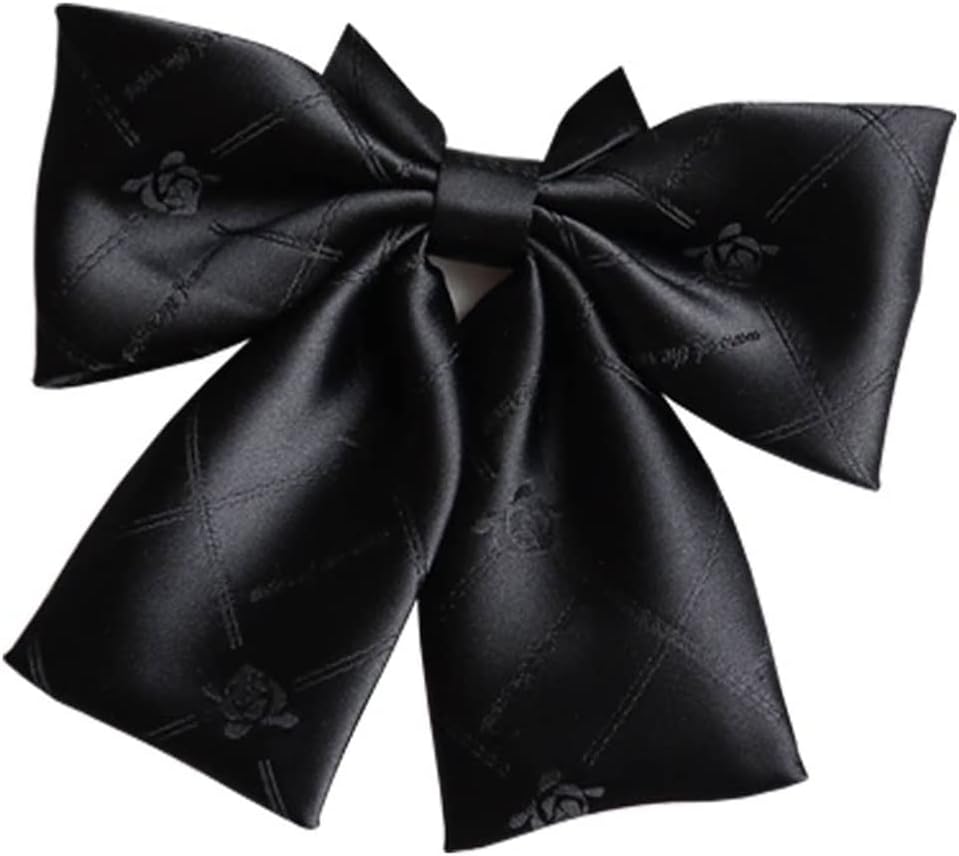 JSEIAJB Rose Design Bow Tie Uniform Western Sailor Suit Small Object Neck Flower Neckline Jewelry