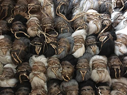 shrunken head Real Leather Rawhide Replica 5 Inch Size no Skull