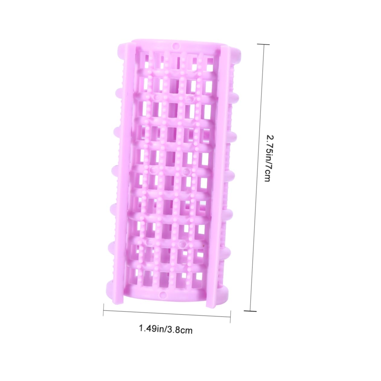 SHERCHPRY 20Pcs Multicolor Plastic Hair Rollers No Heat Hair Curlers for DIY Hair Styling Lightweight and Compact for Home Salon Use