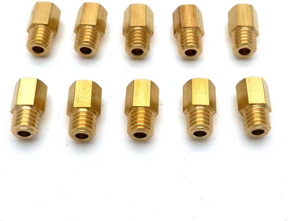 10x Hex Type Main Jets for MIKUNI VM/TM/TMX Carburetor 200-290 200 210 220 230 240 250 260 270 280 290