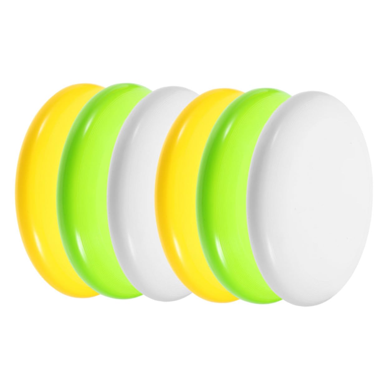 BESPORTBLE Encourage Pitching Skills 6 Pack Boys and Girls Disc Golf Flying Discs for Softball Training