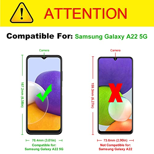 J&D Compatibile per Samsung Galaxy A22 5G