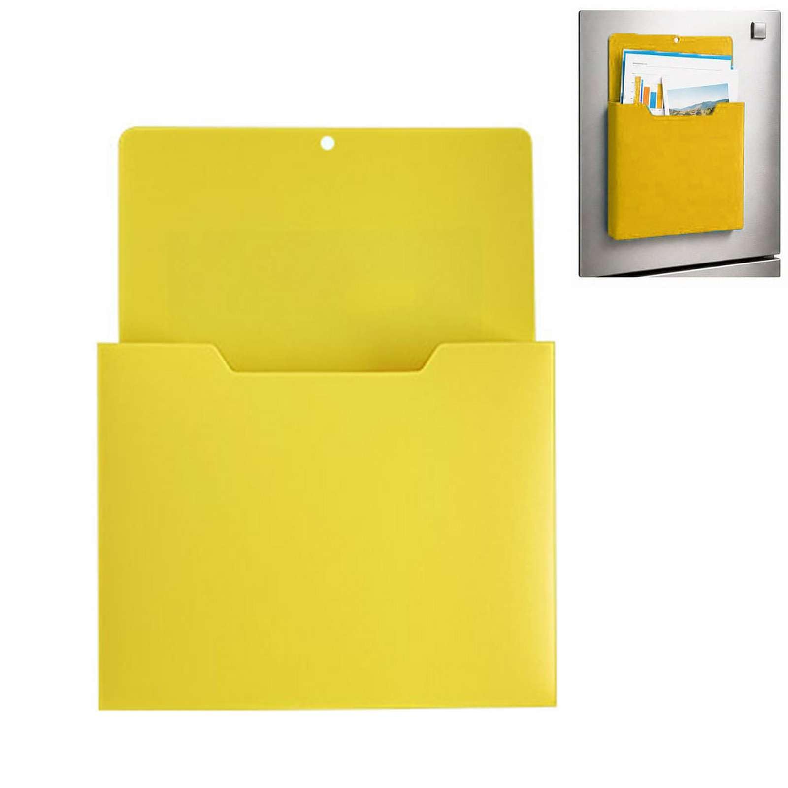 Magnetic Folders File Holder, A4 Large Size Refrigerator Storage Organizer