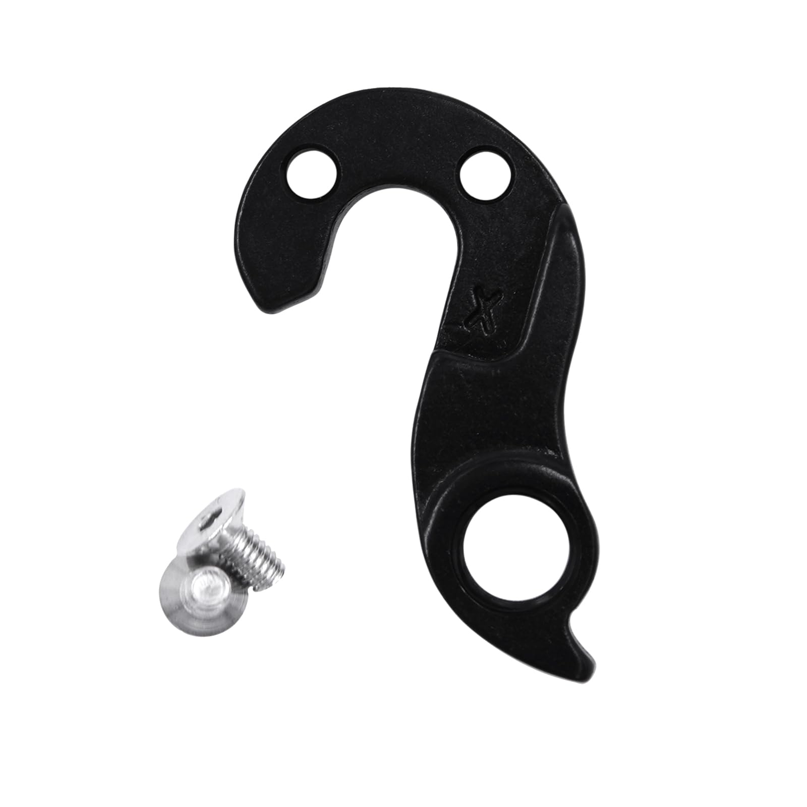TerchPilet Rear Derailleur Hanger 157 Compatible with Giant Avail, Defy, Liv, Escape, Rapid, TCR, TCX – Replaces Giant Part RE4UD, CNC Aluminum Alloy, Black, Includes M4x8 Flat Head Screws