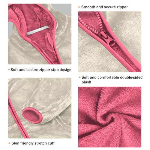 GuoChe White Boy Hooded Fleece Jacket3