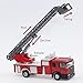 QTFHR Fire Engine Series Model 1:64 Fire Truck Series Car Artificial Model Toy (Pack of 4) Playset Preschool Learning for Children Toddlers Kids Gift (Gift Package)