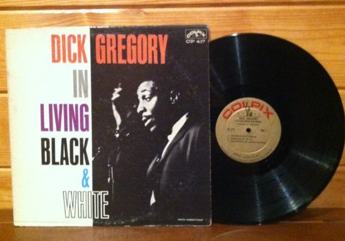 DICK GREGORY In Living Black & White LP Colpix CP 417 mono original