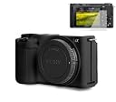 Pocoukate Case for Sony ZV-E10 Vlog Camera, Soft Silicone Protective Cover Skin with ZVE10 Screen Protector Accessories for Sony Alpha ZVE10 / ILCZV-E10L Camera Silicone Case - White gallery image