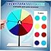 Vaguelly Lucky Wheel of Fortune Board Game Party Game Props Sturdy Prize Wheel Stand Tabletop for Prizes Toy