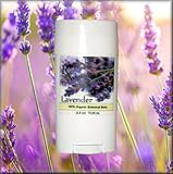 Earth Natural Botanical 100% Pure Organic Body Balm Your Personal Take-Me-Anywhere Aromatic Skin Conditioner & Massage Therapy, Lavender