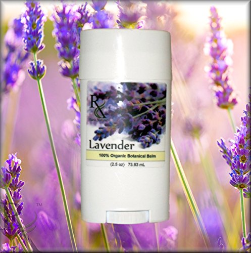 Earth Natural Botanical Lavender 100% Pure Organic Botanical Body Balm|Your Personal Take-Me-Anywhere Aromatic Skin Conditioner & Massage Therapy Balm