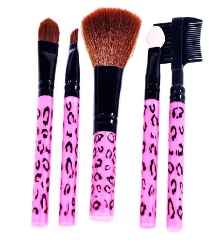 Lady De 5 Pcs Professional Quality Make Up Brush Set by Profusion