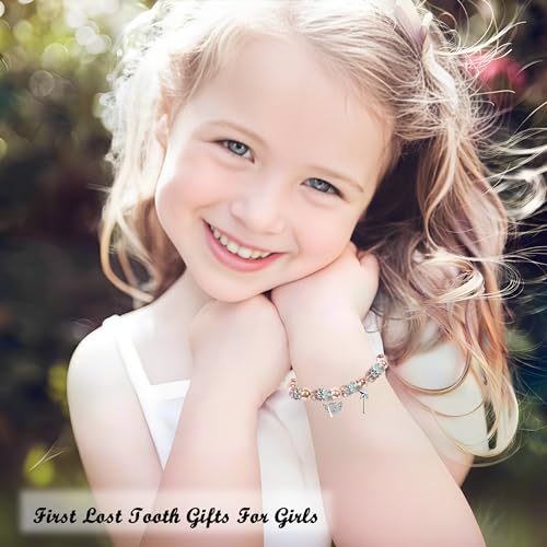Tooth Fairy Bracelet - First Lost Tooth Gift For Little Girls, Daughter, Niece, Granddaughter, Goddaughter2