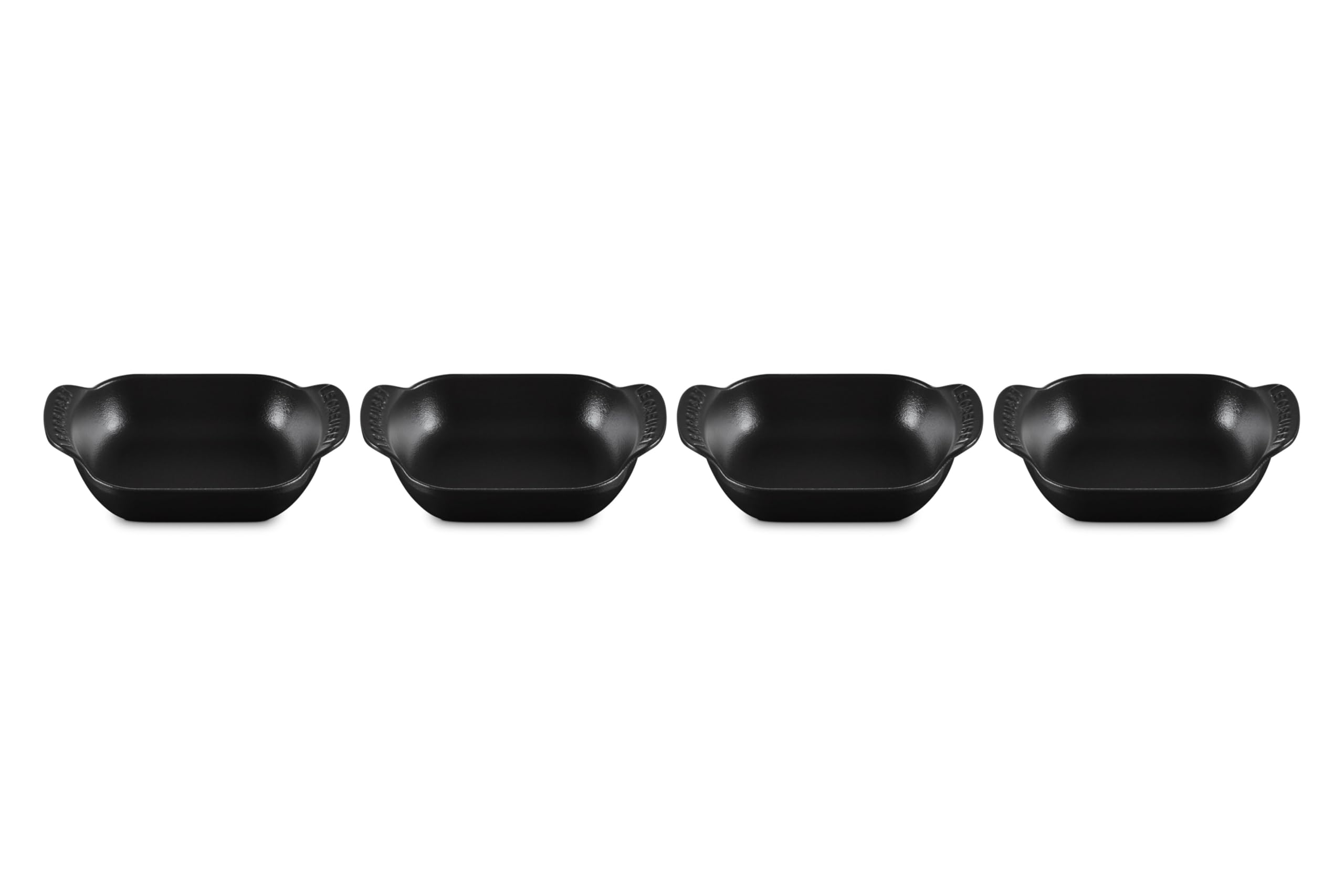 Le Creuset- Set of 4 Mini Rectangular Baker - Gourmand Collection