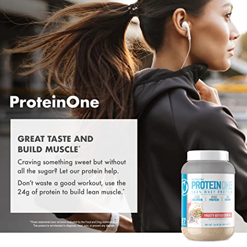 Nutraone Proteinone Whey Protein Promote Recovery And Build Muscle With A Protein Shake Powder For Men & Women (Caramel Cookie Crunch, 2 Lb) #TOP5