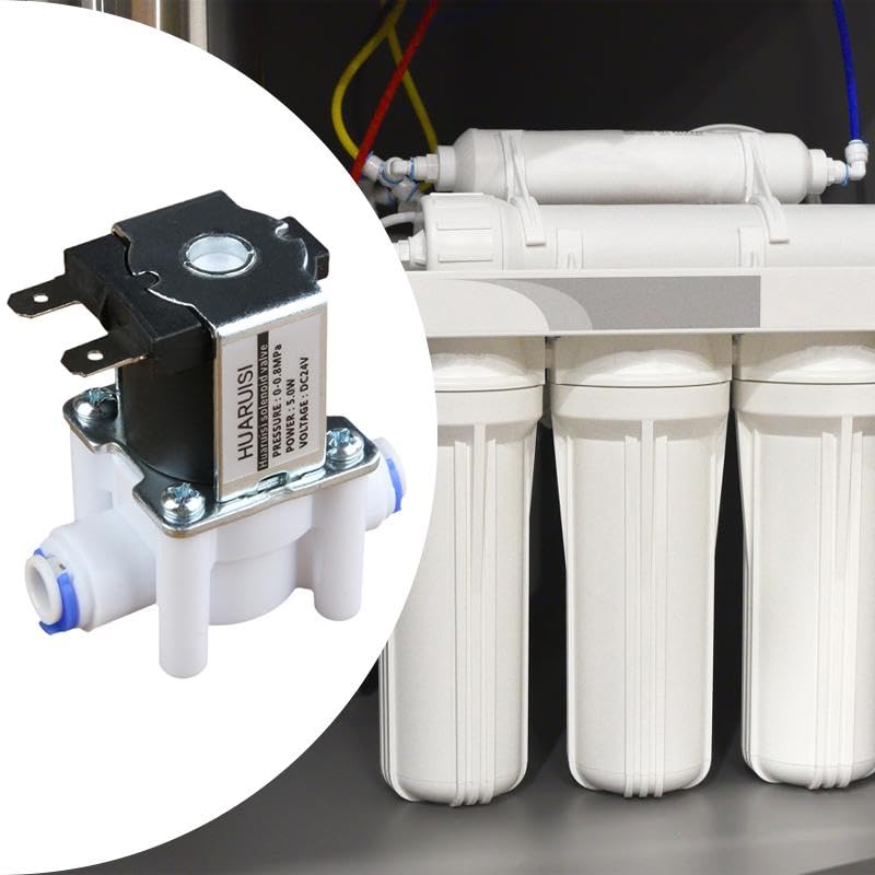 GREDIA 1 Zoll Magnetventil 12V NC - Normal Geschlossen Für Wasserspender