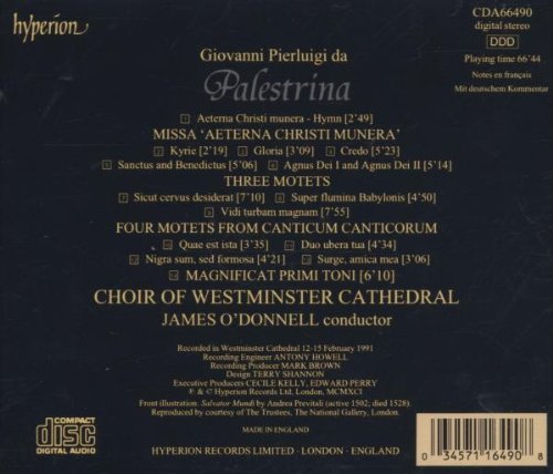 Miniatura 2 de Missa Aeterna Christi Munera  Motets