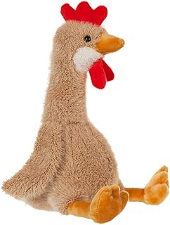 Apricot Lamb Toys Plush Rooster Stuffed Animal Soft Cuddly Perfect for Child (Wheat Rooster,25cm)