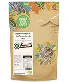 Wholefood Earth Organic Pumpkin & Sunflower Seeds Mix 1kg Raw | GMO Free | Vegan | High Fibre | High Protein | Certified Organic