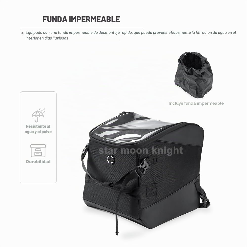 Forza750 XADV750 - Mochila para depósito de combustible Honda NSS 750 X-ADV 750 Roller Tunnel Consola Paquete de almacenamiento (logotipo X-ADV)