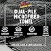 DRYSHINE Waterless Car Wash and Wax Kit 2 Pack + 2 Dual Pile Microfiber Towels/Detailing Kit/Rinseless Wash/Car Cleaning Supplies/Car Polish/Spray Wax For Automobile/Water Spot Remover For Vehicle