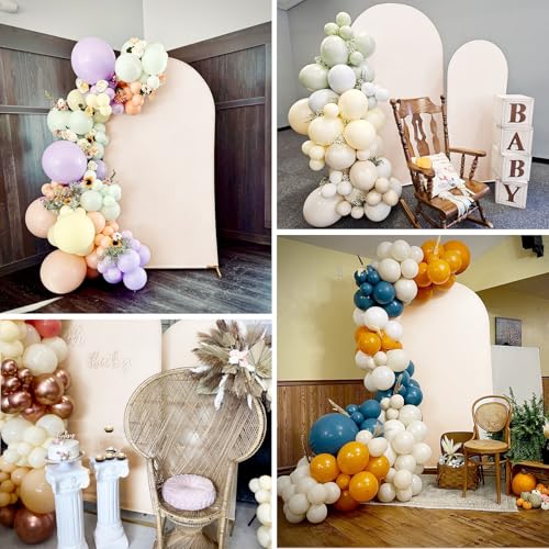 Funda para Arco de Boda Beige 6FT y 7.2FT miniatura 6