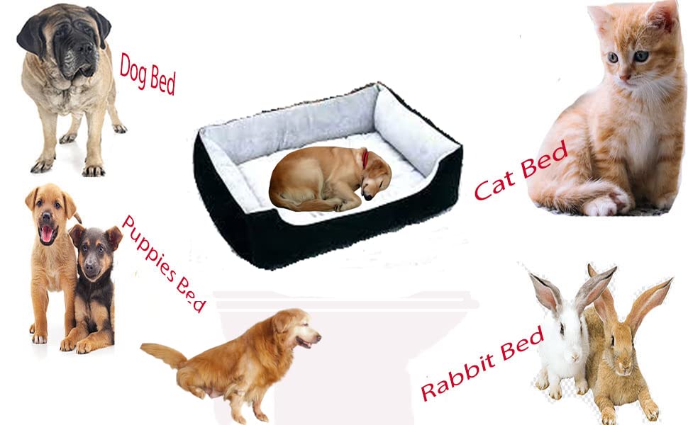 Image of Reversible Dual Ultra Soft Velvet Luxury Sofa Bed PET Bed | Dog Bed | CAT Bed | Puppies Puppy Bed | Rabbit Bed