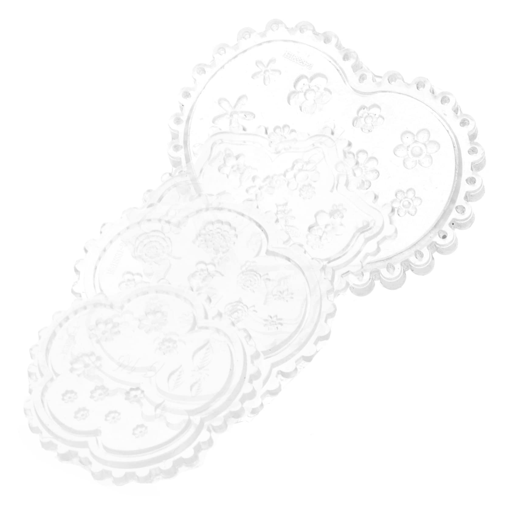Gadpiparty 5 Series Molde Para Tallar Uñas Esculpiendo Clavo Arcilla Molde De Uñas Moldes De Silicona De De Uñas Molde De Silicona De Moda Gel De Sílice 4 Piezas X 5