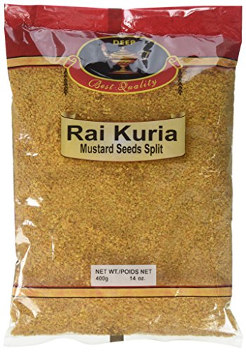 Deep, Rai Kuria - Mustard Seeds Split, 400 Grams(gm)