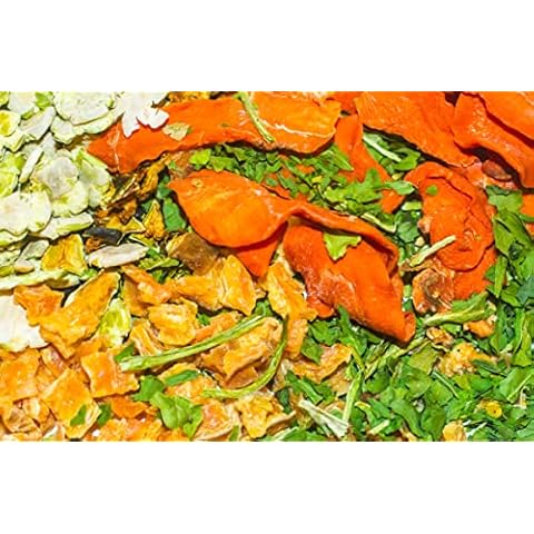 Mixed Dried Vegetables Food for Shrimp Snails Plecos Nerites Ramshorns (20g) Cover